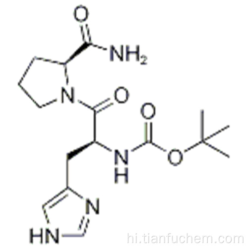 TERT-BUTYL ((((S) -1 - (S) -2-CARBAMOYLPYRROLIDIN-1-YL) -3- (1H-IMIDAZOL-4-YL) -1-OXOPROPAN-2-YL) CARBAMATE CAS 29133-55 -9